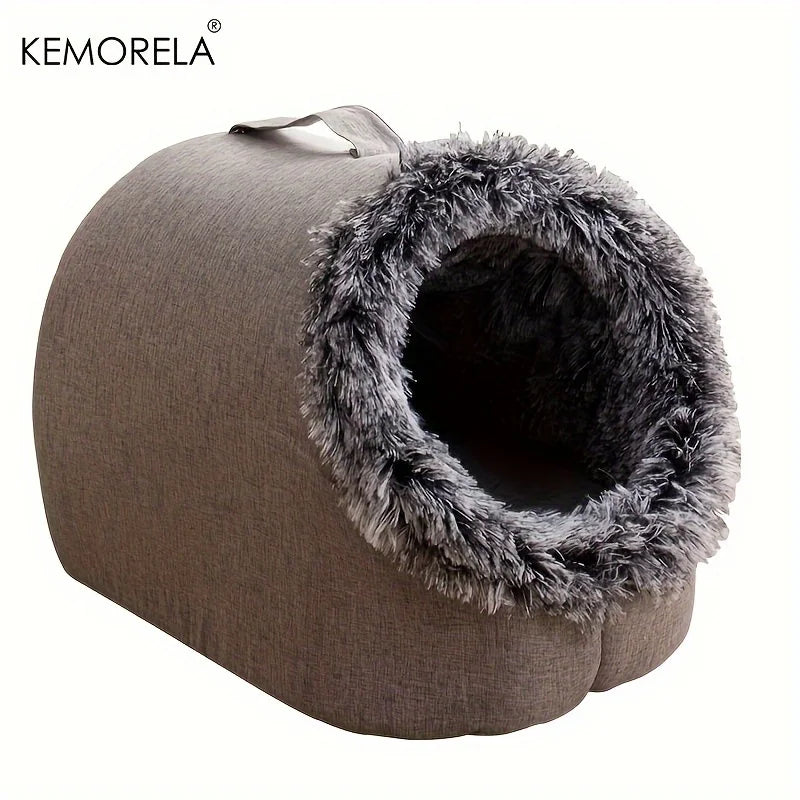 Self-Warming Cat Bed Cave