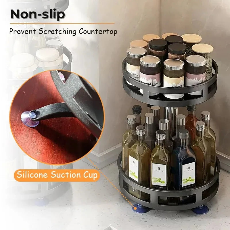 360° Rotating Spice Rack