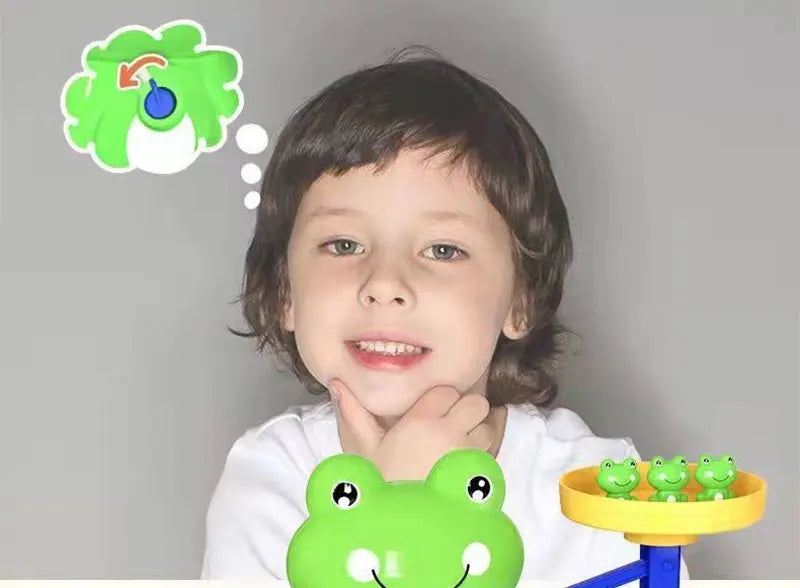 Math Balance Frog Toy