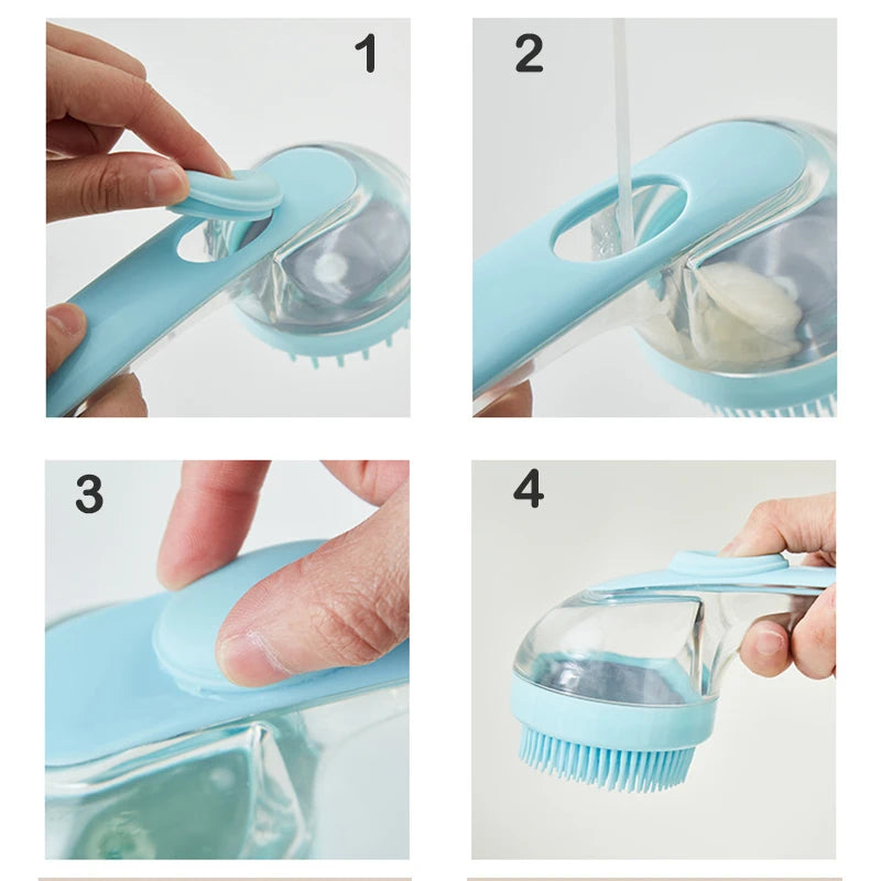 Silicone Pet Bathing Brush