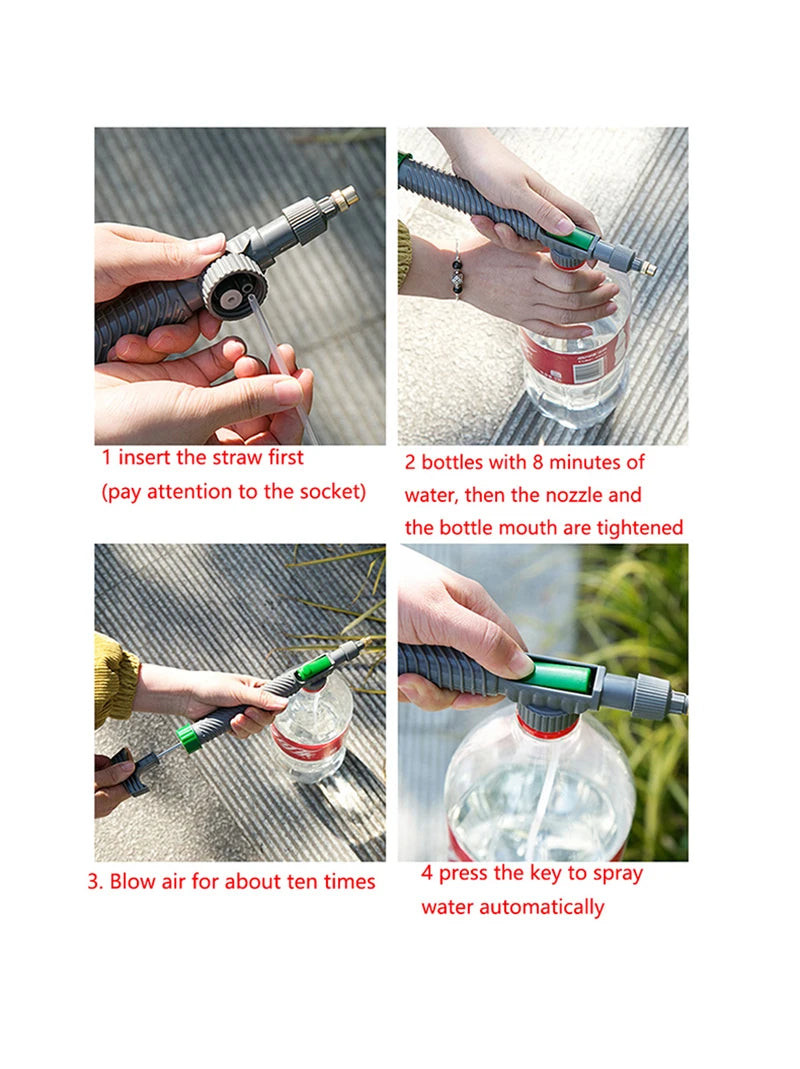 Adjustable Bottle Spray Nozzle