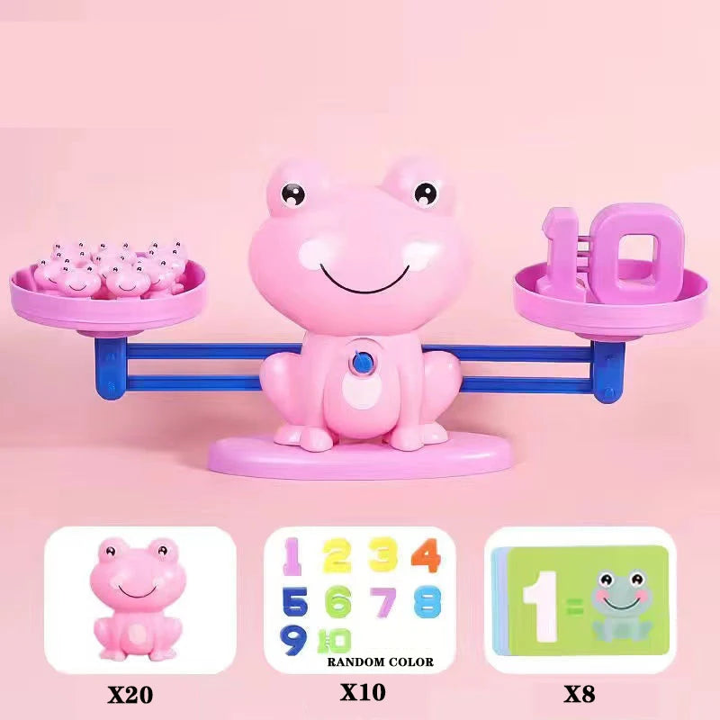 Math Balance Frog Toy