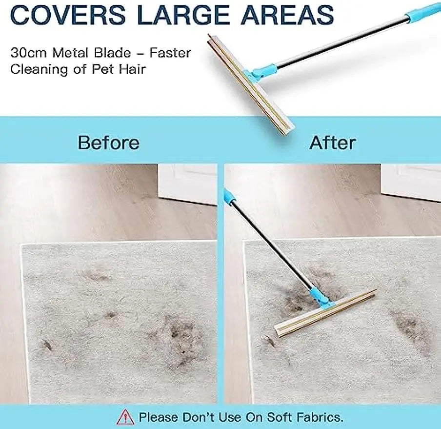 Pet Hair Remover Carpet Rake