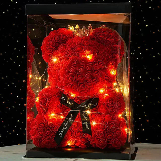 Rose Bear Gift Box