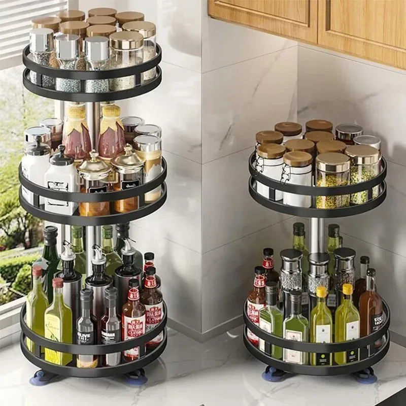 360° Rotating Spice Rack