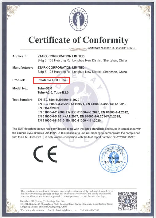 Solar Inflatable Pool Light