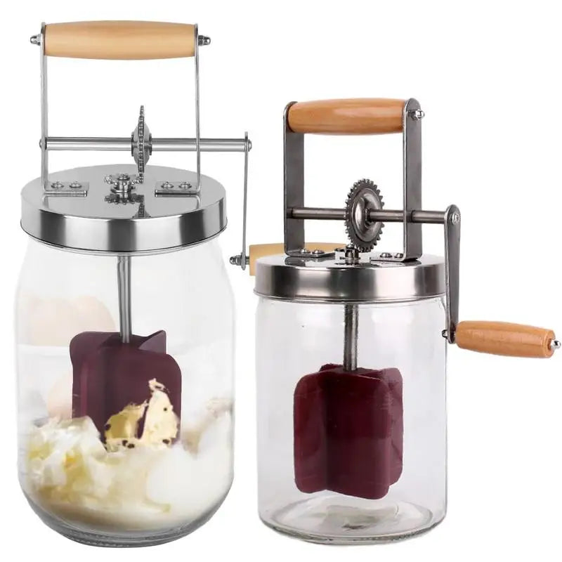 Mason Jar Butter Churner