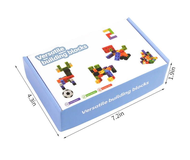 Wooden Montessori Puzzle Building Set