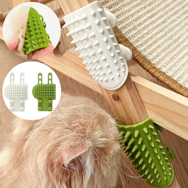 Cat Self-Grooming Wall Brush