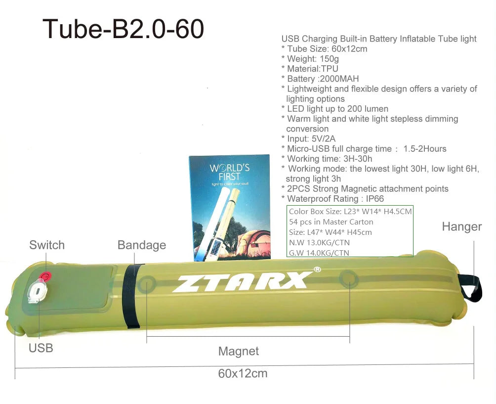 Solar Inflatable Pool Light