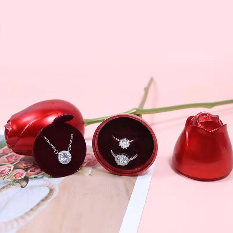 Heart Zircon Necklace Gift Set