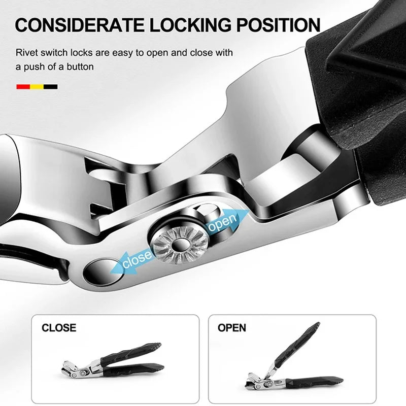 Wide Jaw Toenail Clippers