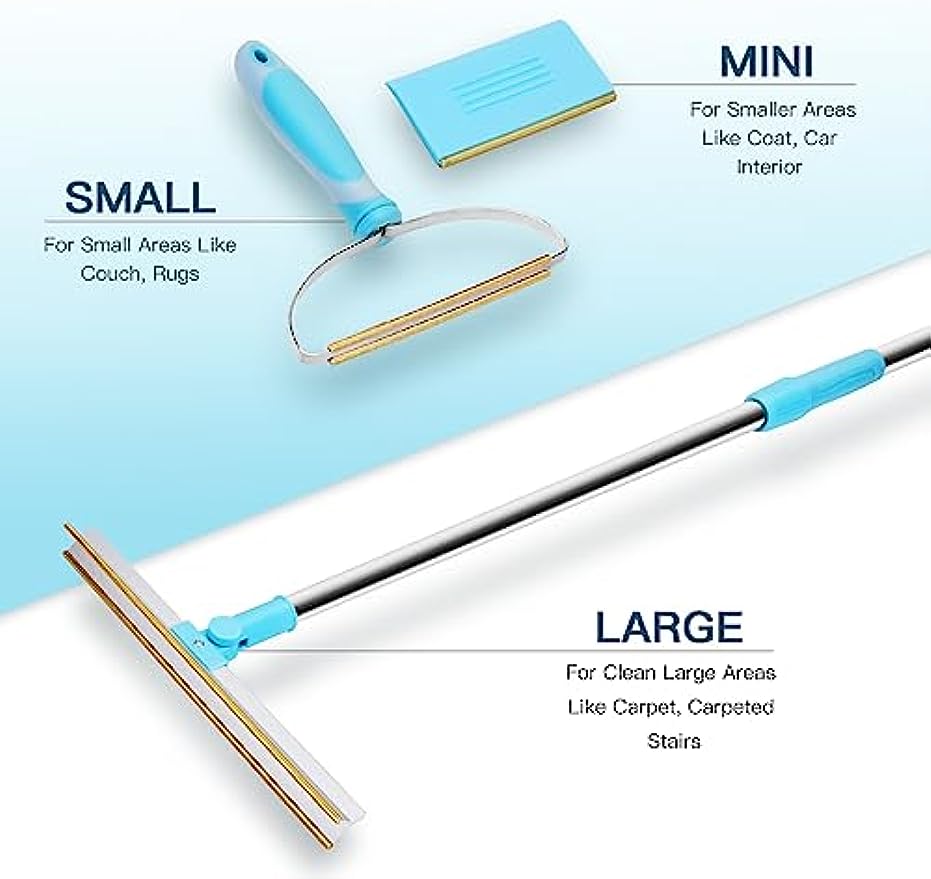 Pet Hair Remover Carpet Rake