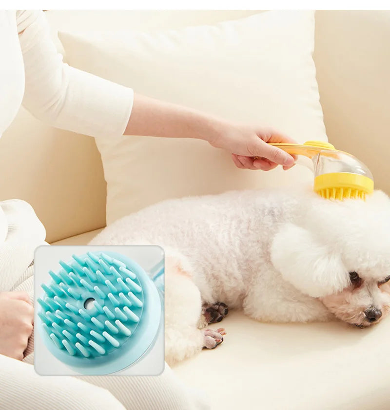 Silicone Pet Bathing Brush