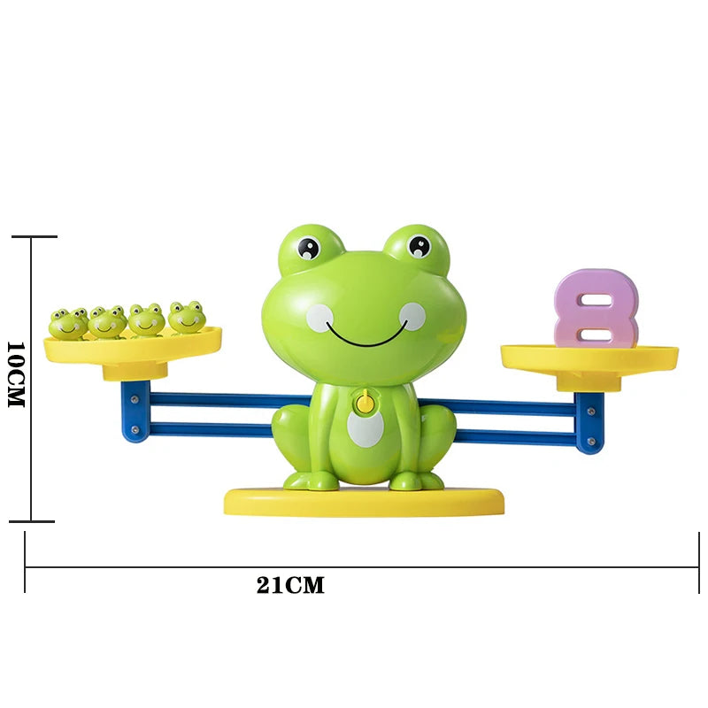 Math Balance Frog Toy