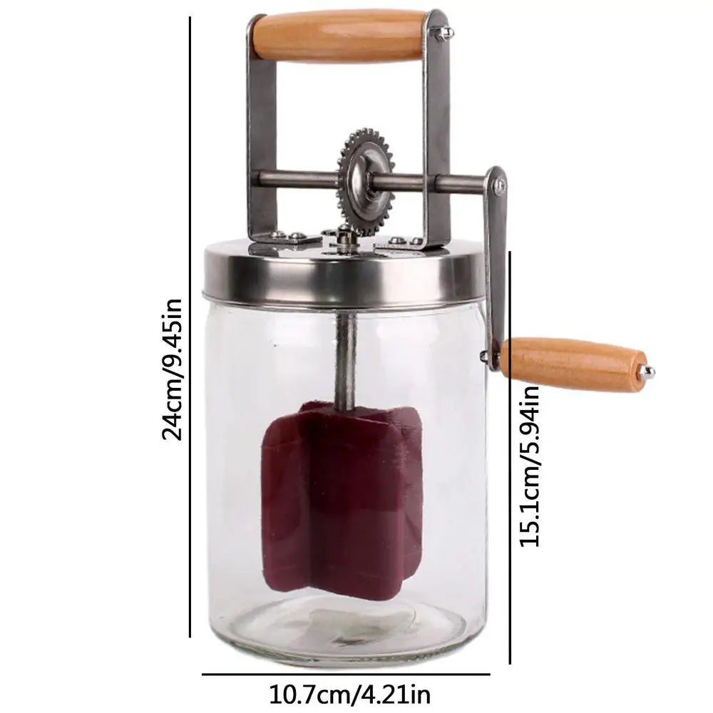 Mason Jar Butter Churner