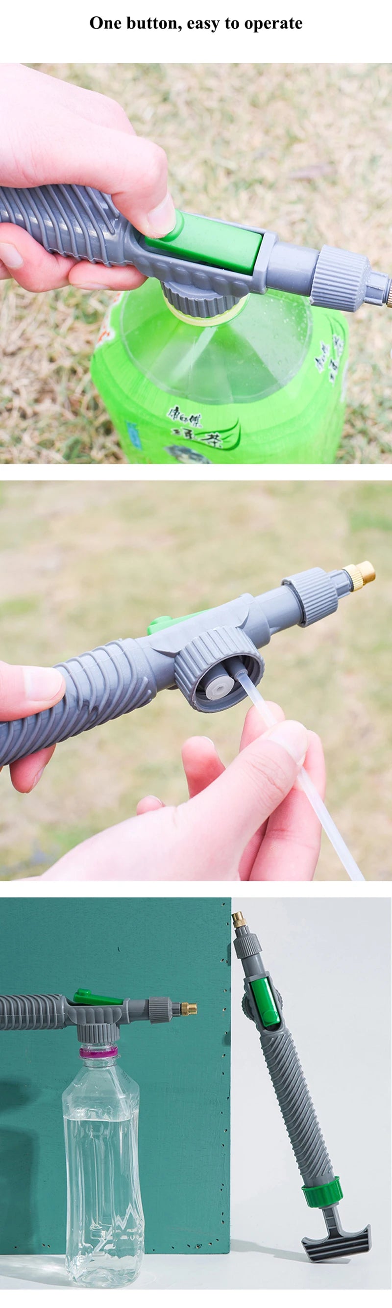 Adjustable Bottle Spray Nozzle