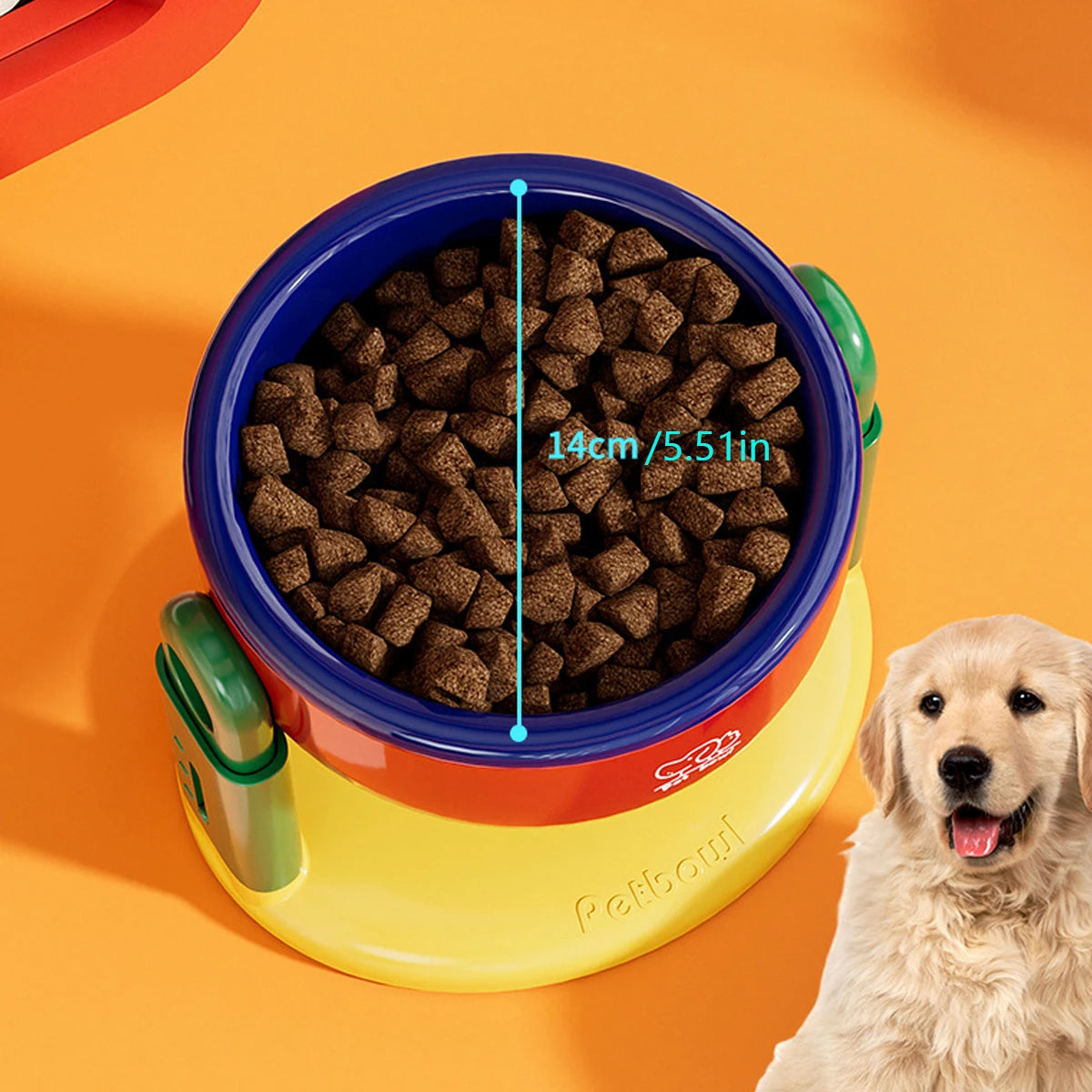 Adjustable Height Pet Bowl Stand