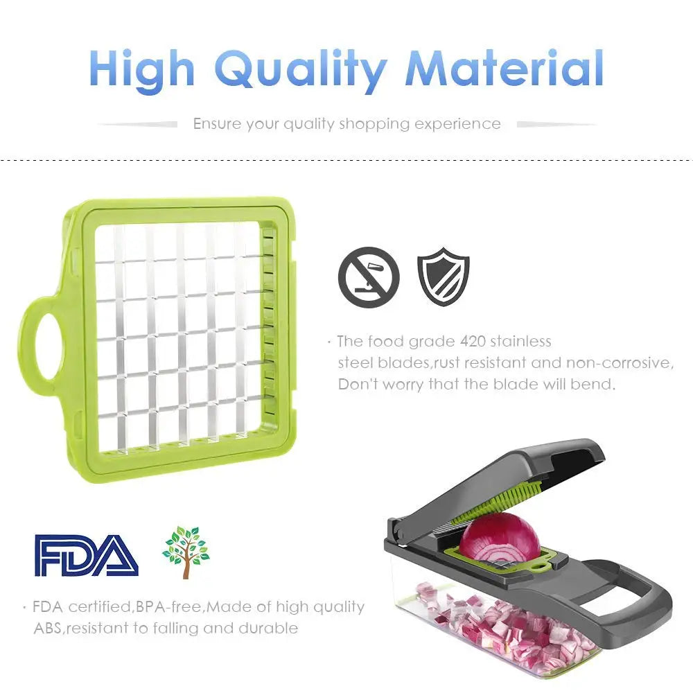 Multifunctional Vegetable Chopper Slicer