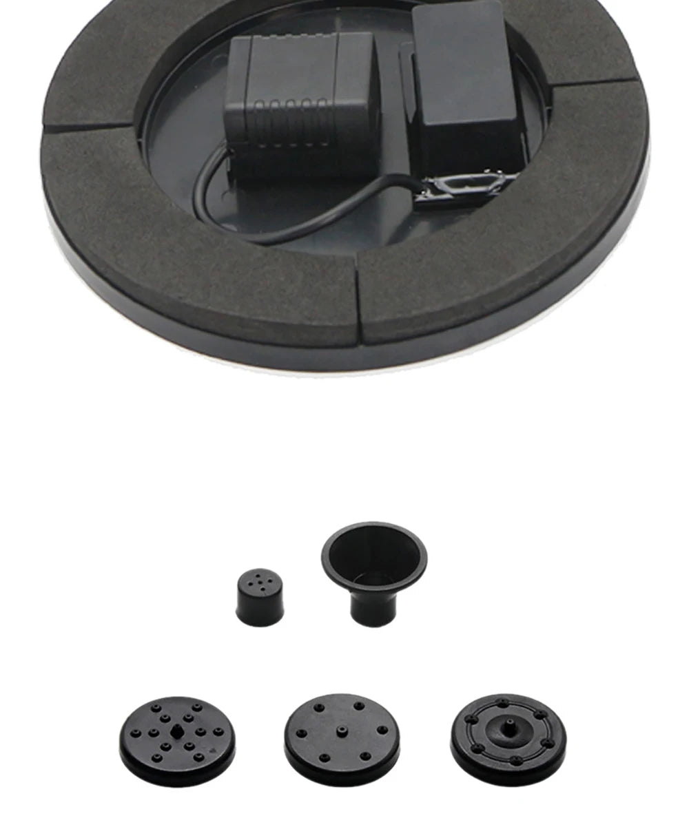 Solar Powered Floating Water Fountain