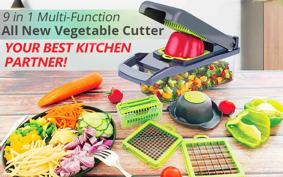 Multifunctional Vegetable Chopper Slicer