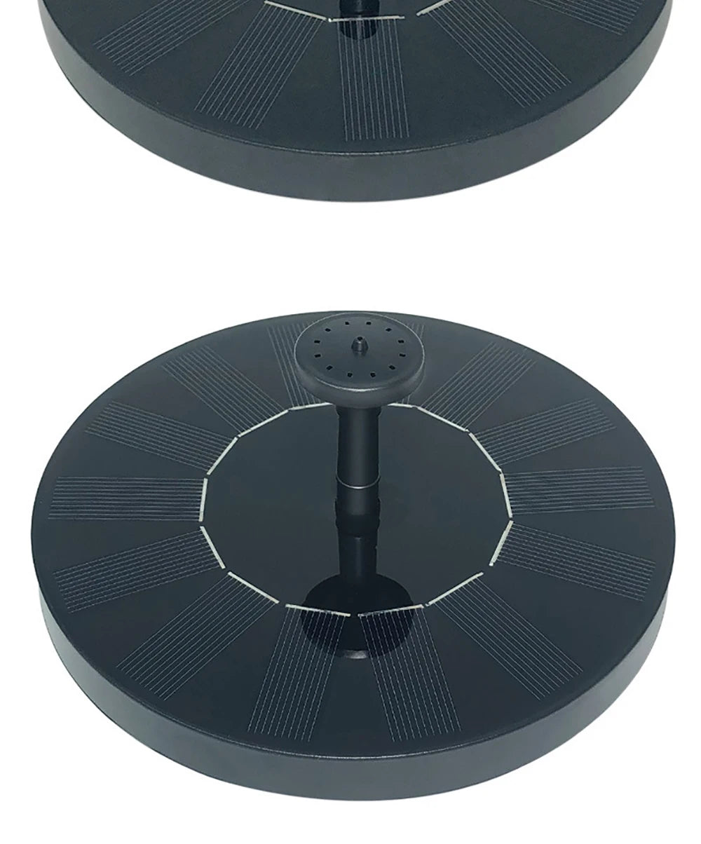 Solar Powered Floating Water Fountain