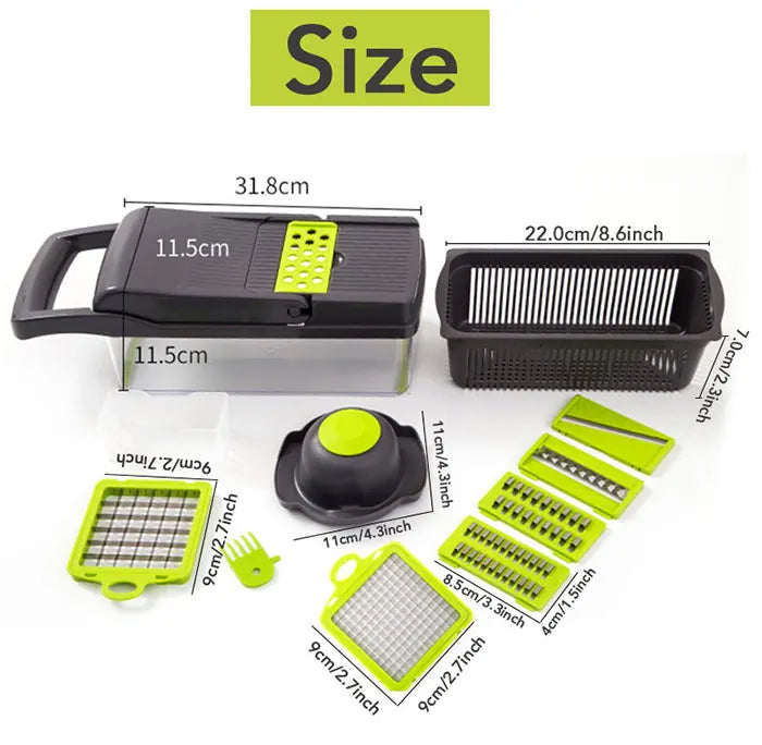 Multifunctional Vegetable Chopper Slicer