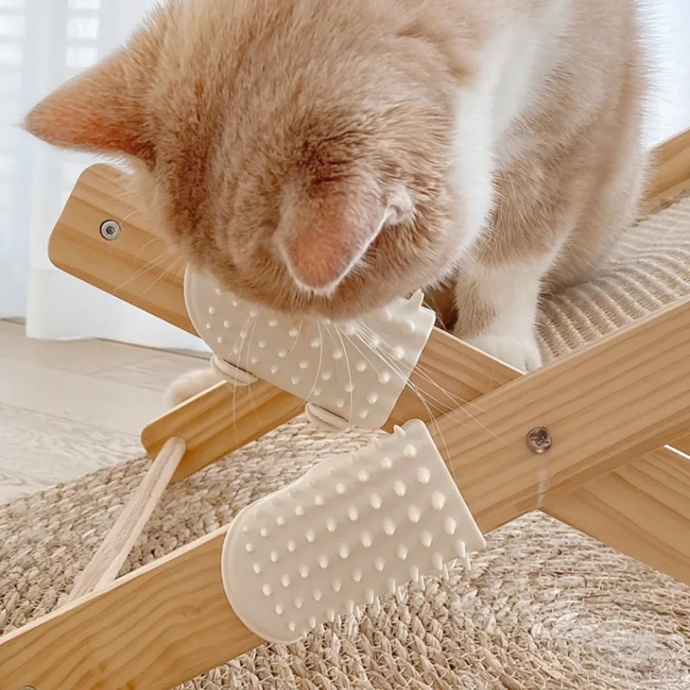 Cat Self-Grooming Wall Brush