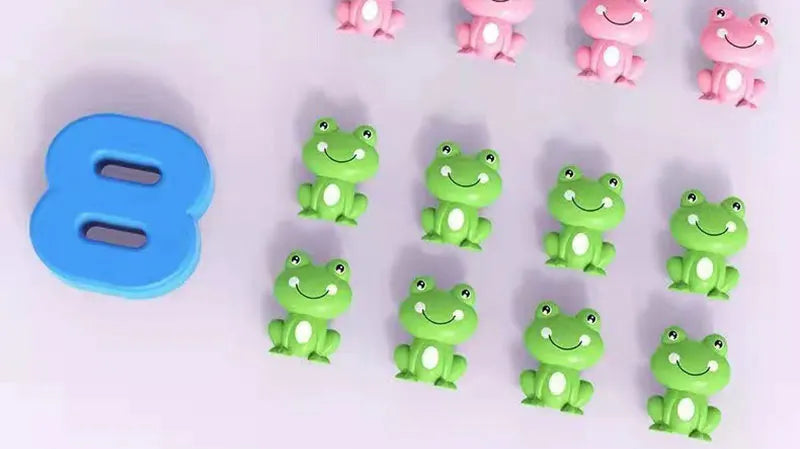 Math Balance Frog Toy