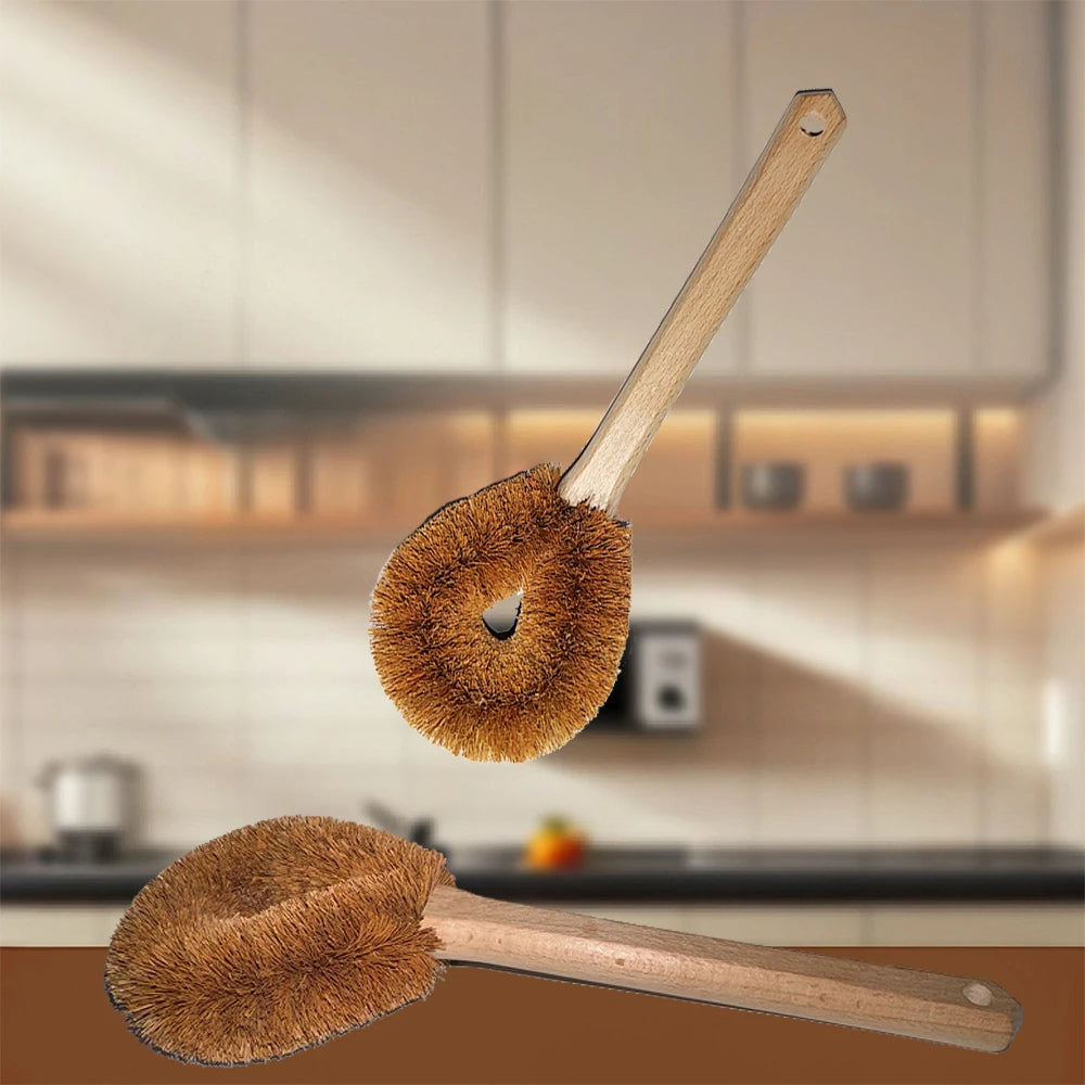 Coconut Fiber Dish Brush