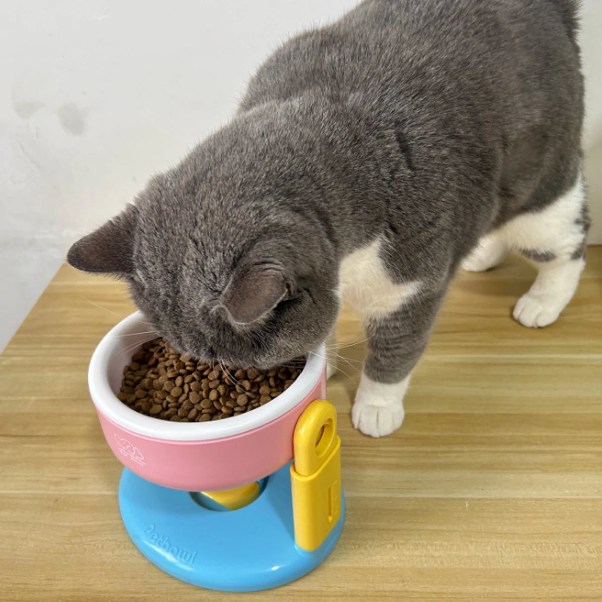 Adjustable Height Pet Bowl Stand