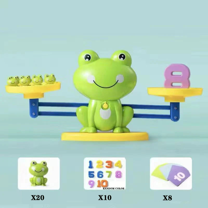 Math Balance Frog Toy