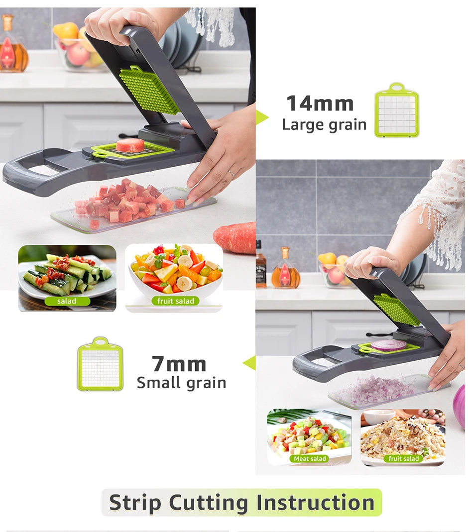 Multifunctional Vegetable Chopper Slicer
