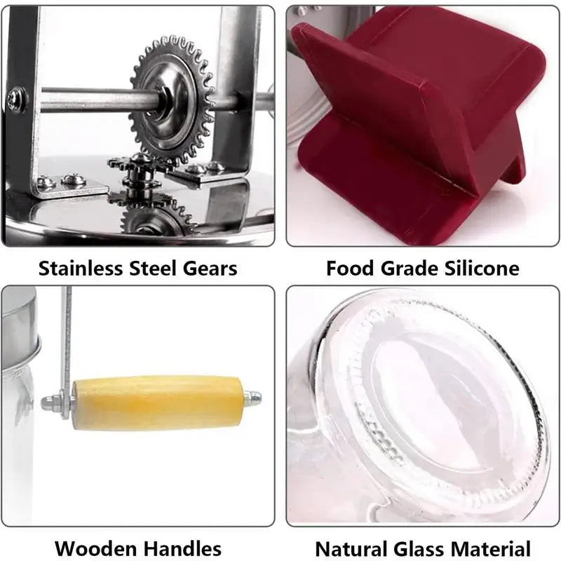 Mason Jar Butter Churner