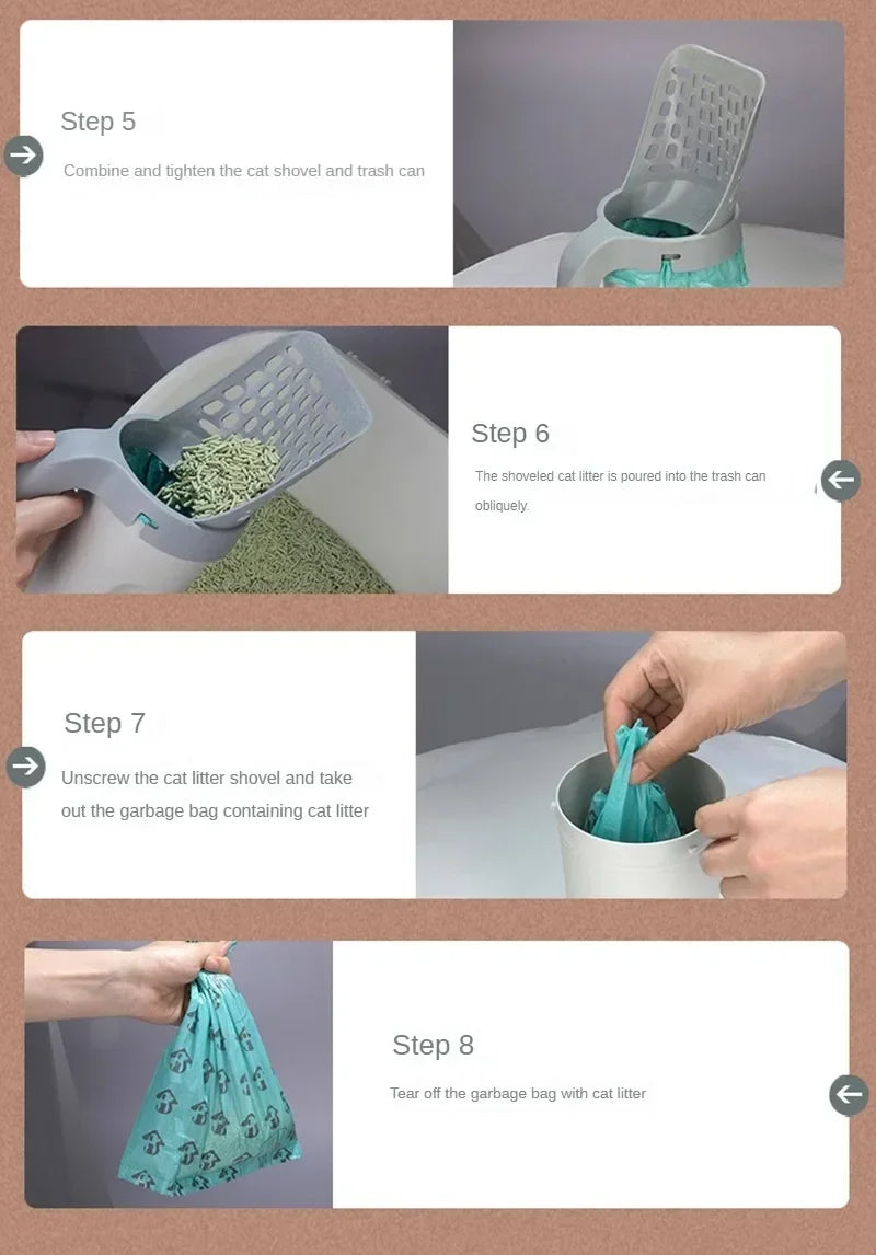 Cat Litter Scoop with Bags