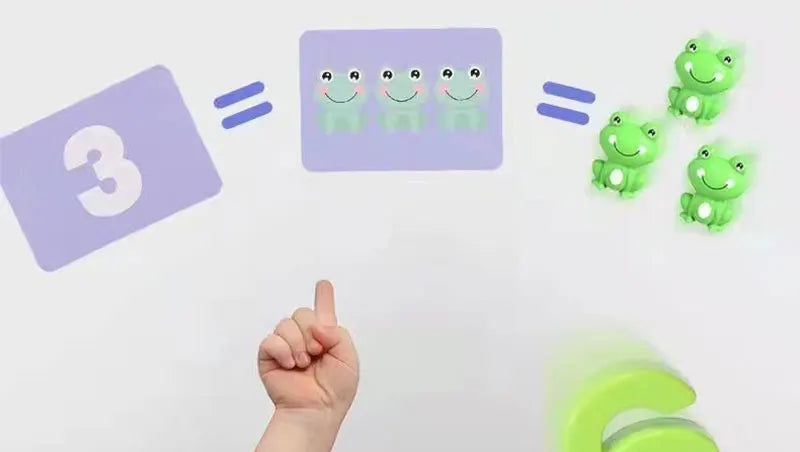 Math Balance Frog Toy
