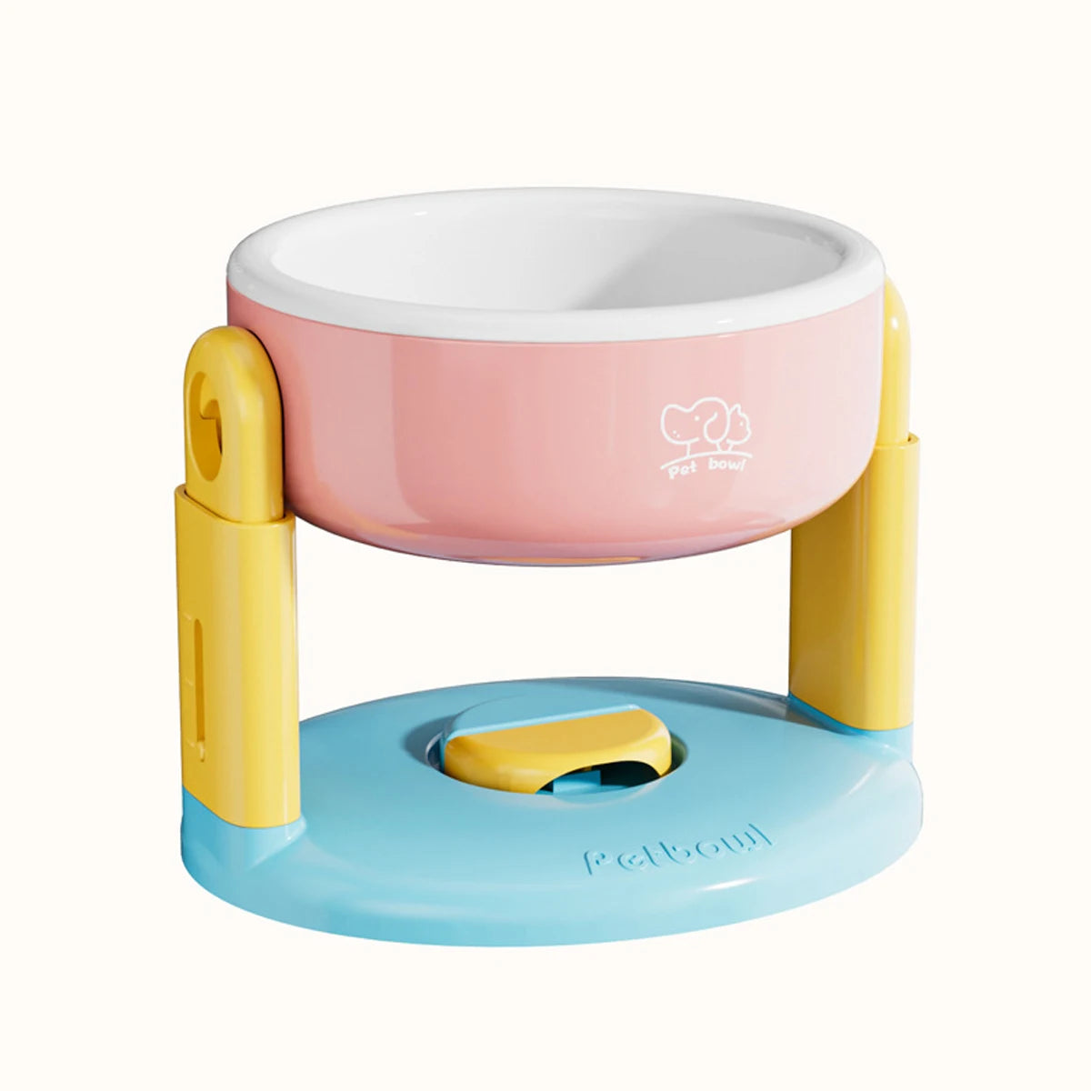 Adjustable Height Pet Bowl Stand