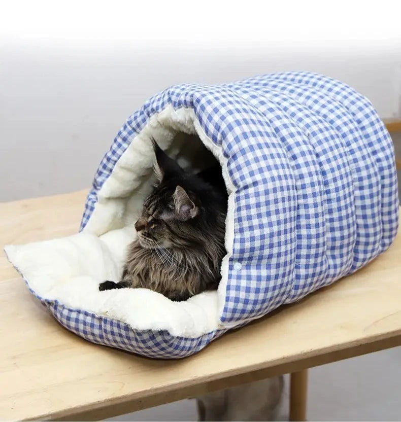 Foldable Winter Pet Bed