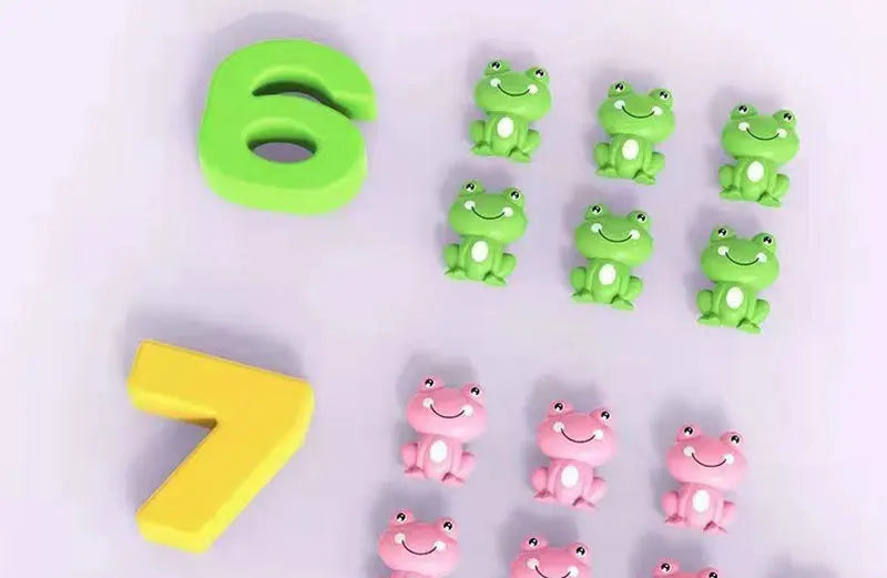 Math Balance Frog Toy