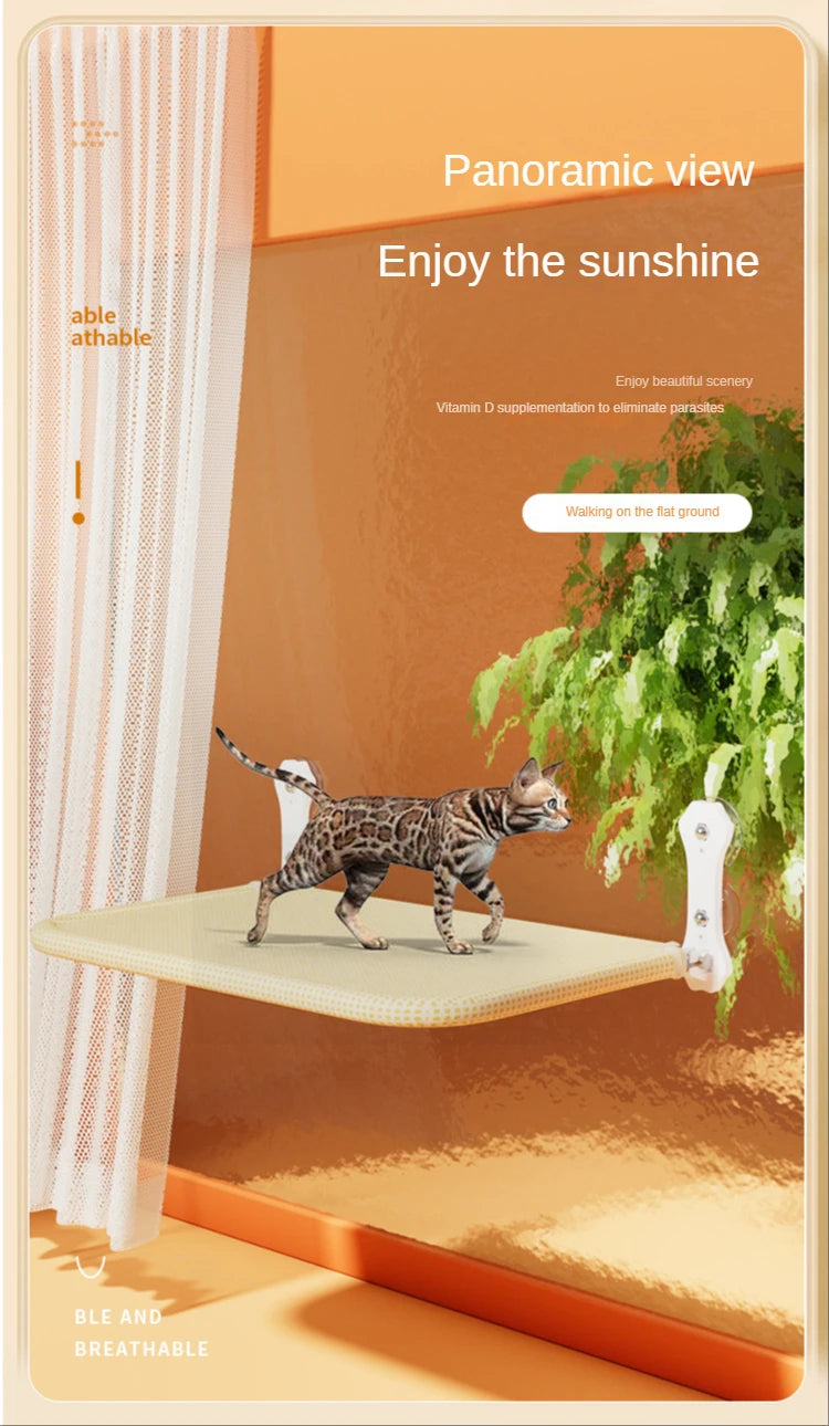 Window Suction Cup Cat Hammock