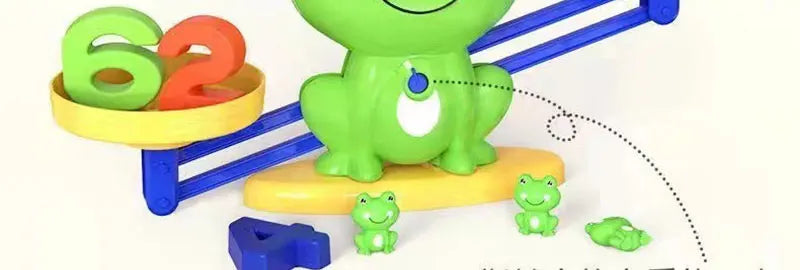 Math Balance Frog Toy