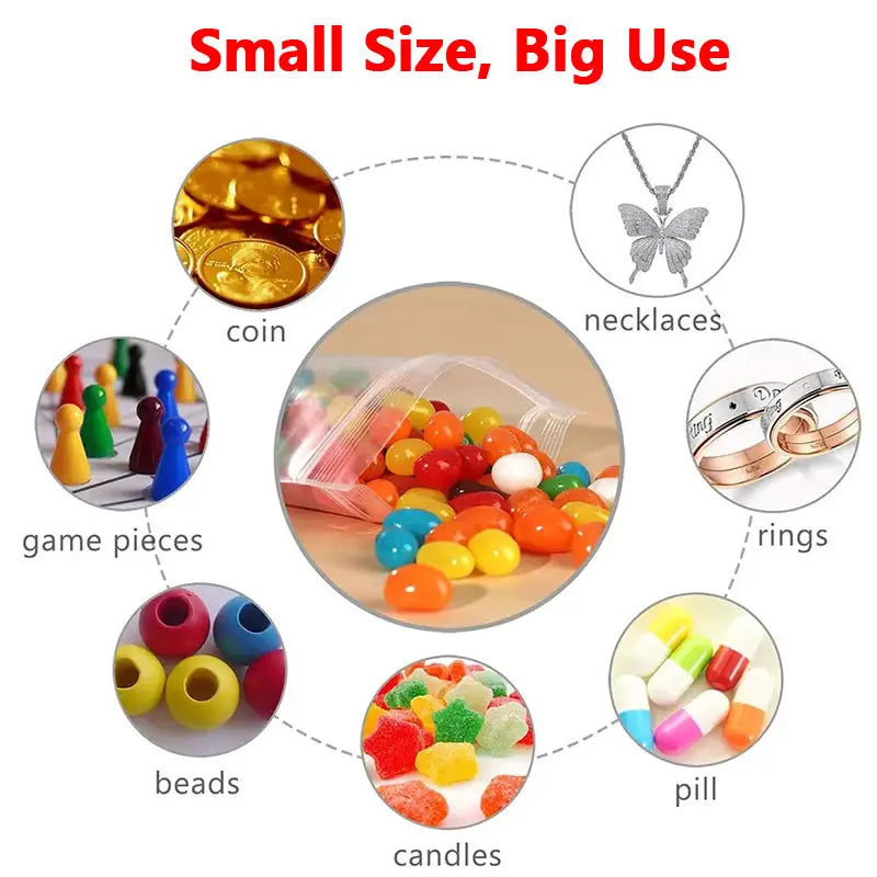 Resealable Zip Lock Bags