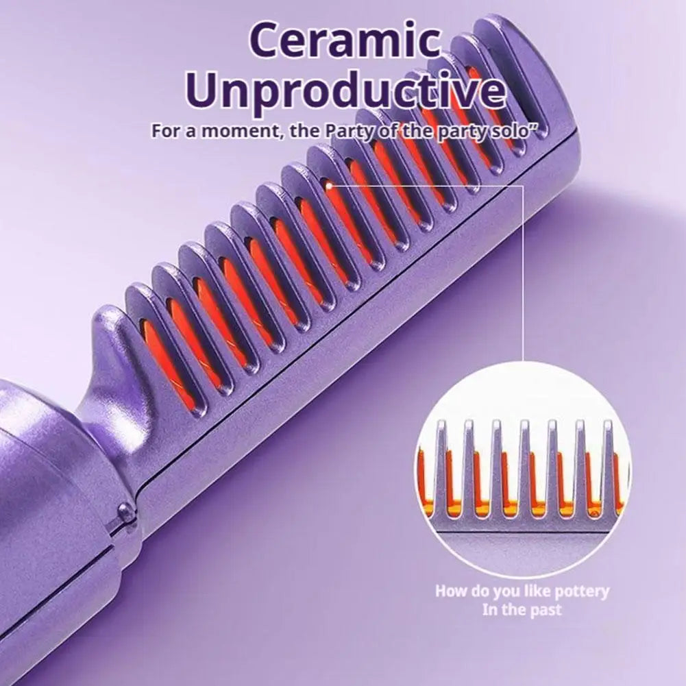 Wireless Rechargeable Hair Straightener