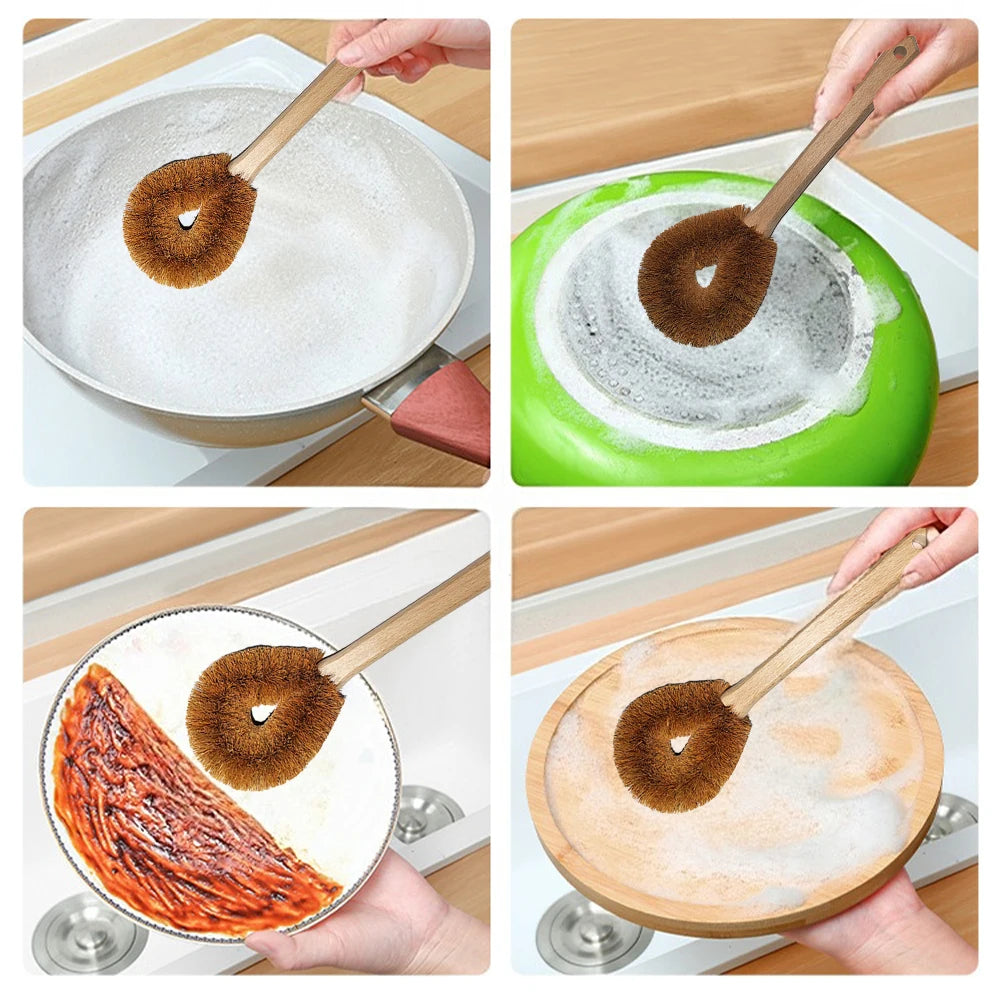 Coconut Fiber Dish Brush