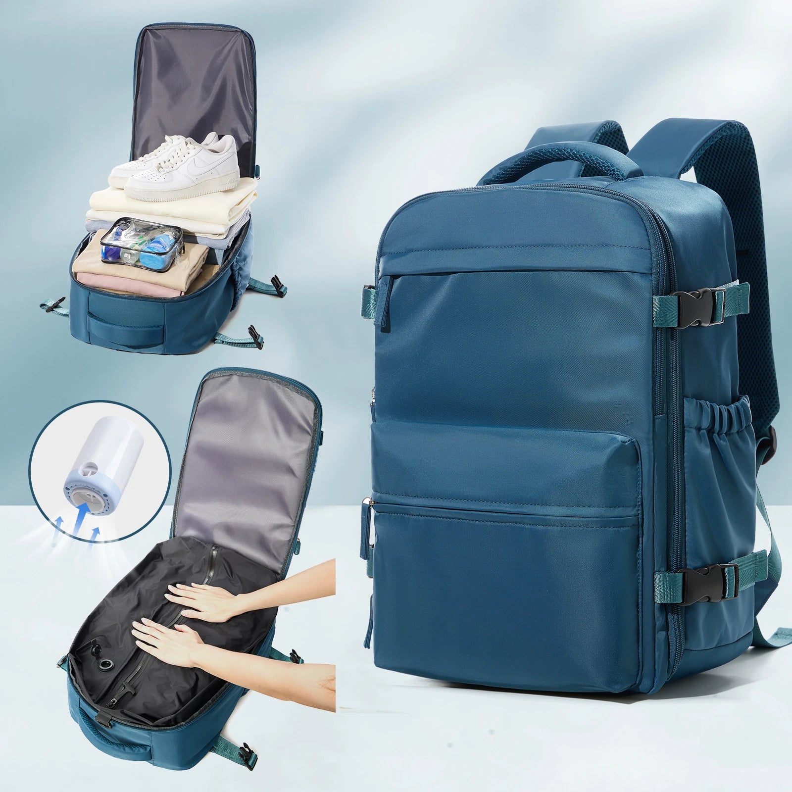 Expandable Travel Laptop Backpack