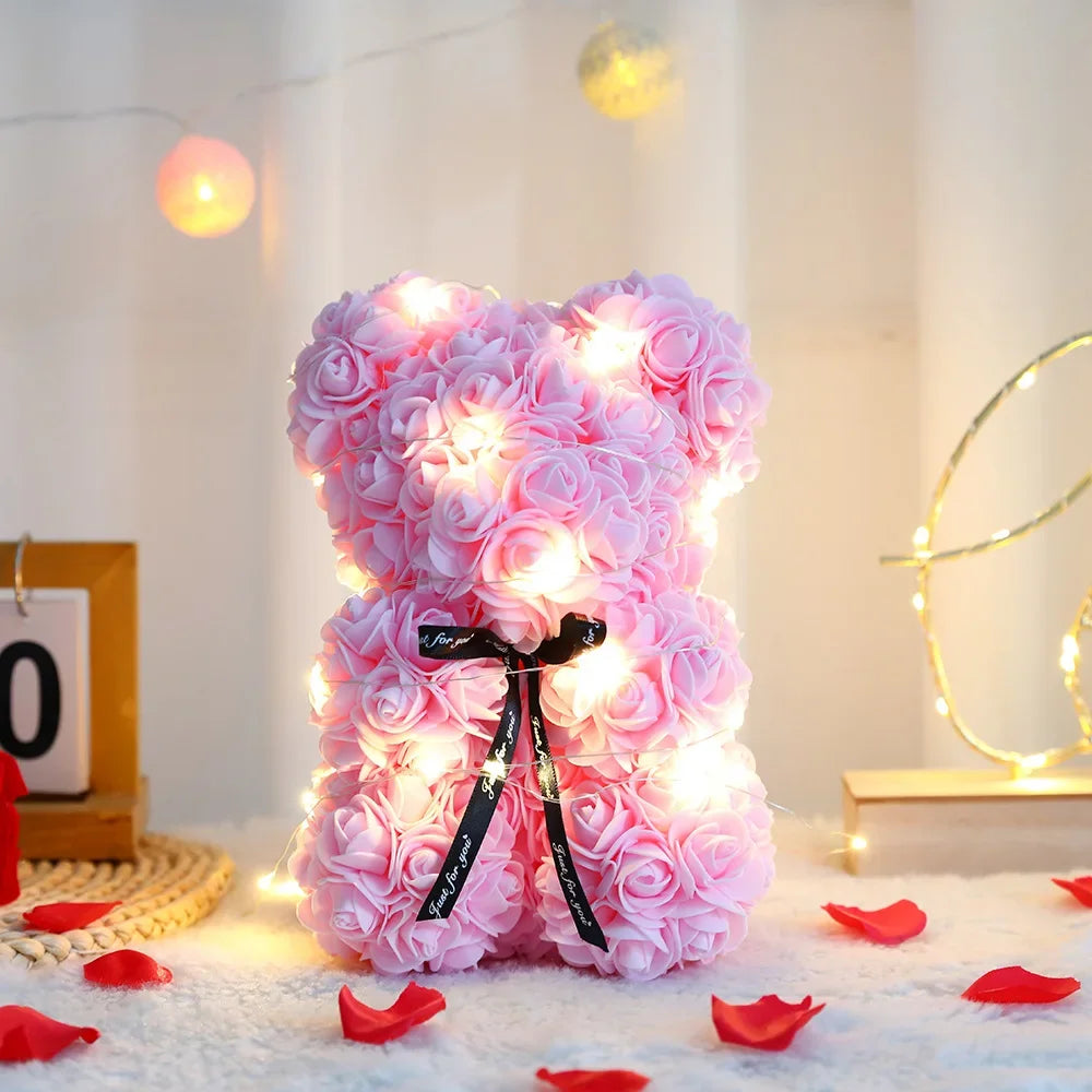 Rose Bear Gift Box