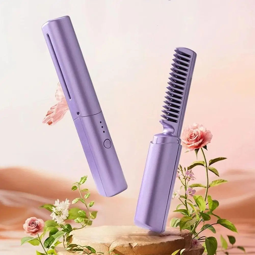 Wireless Rechargeable Hair Straightener