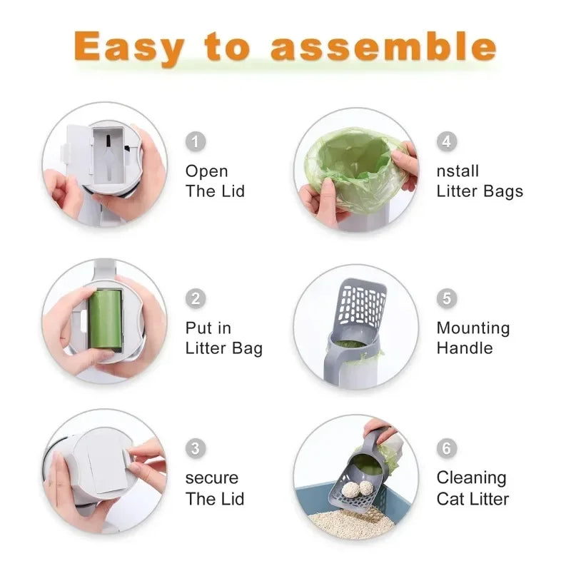 Cat Litter Scoop with Bags