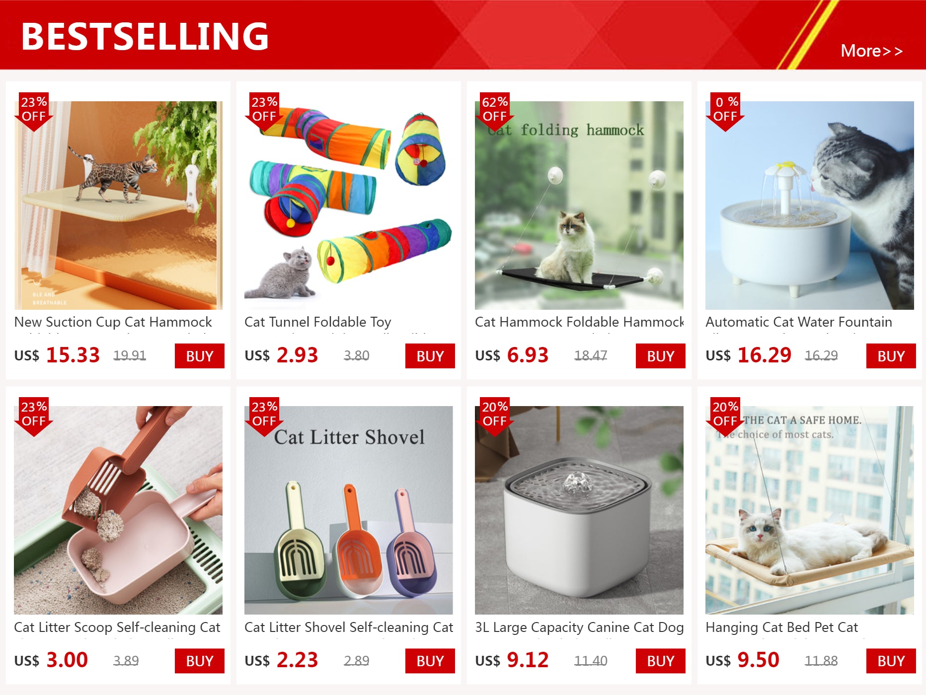 Window Suction Cup Cat Hammock