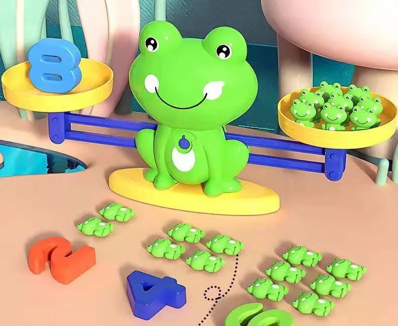Math Balance Frog Toy